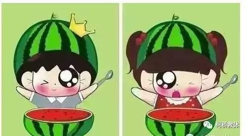 正确吃瓜姿势图片,轻松享受夏日清凉时光